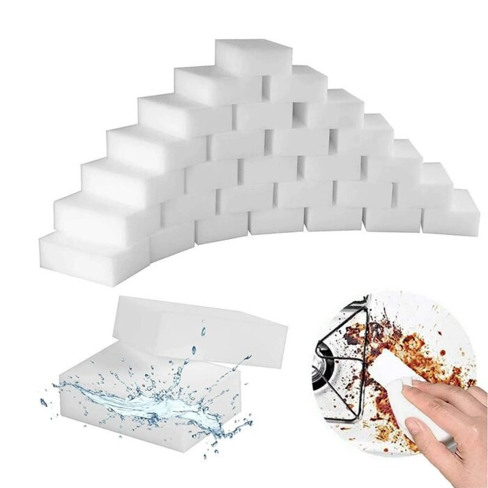 Melamine Cleaning Sponge, Magic Eraser For Cleaning, Pack 25 Pcs - Image 1